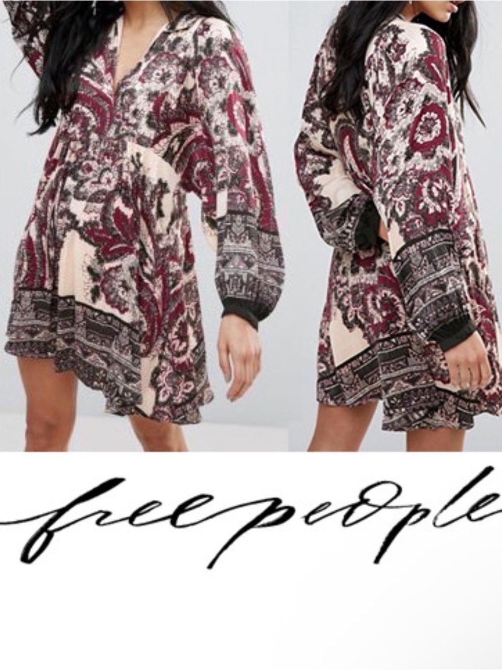 Free People ‘Say You Love Me’ Boho Dress Size Small